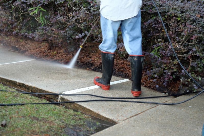 Sidewalk and Walkway Cleaning